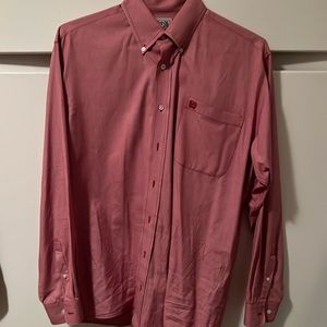 MENS WESTERN CINCH SHIRT LIKE NEW TAG SAYS SMALL, BUT IT RUNS LARGE